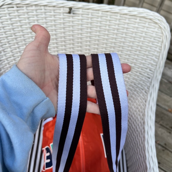 Henri Bendel Limited Edition Centennial Stripe Duffle Bag - Picture 8 of 10